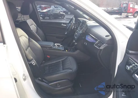 2017 Mercedes-Benz Gls 450 4Matic z USA, uszkodzony, nr VIN 4JGDF6EE6HA845265